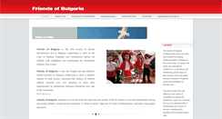 Desktop Screenshot of friendsofbulgaria.org.uk