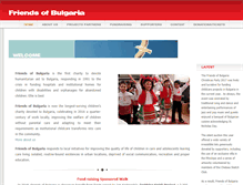 Tablet Screenshot of friendsofbulgaria.org.uk